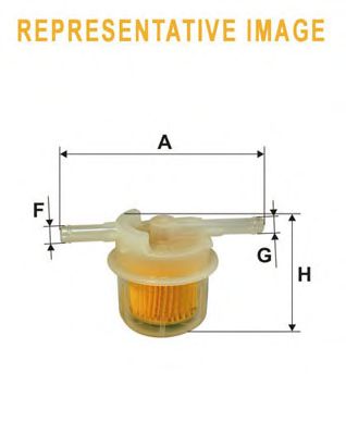 WIX FILTERS wf8141 -  Топливный фильтр